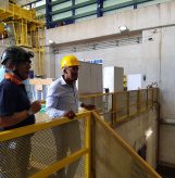 Visite du site de Petit-Saut