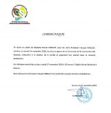 Communiqué avis de décès