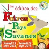 Foires du Pays des Savanes (1ère Edition) les 15 & 22 septembre 2018