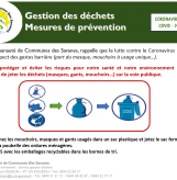 COMMUNIQUE  Gestion des déchets : Mesures de Prévention