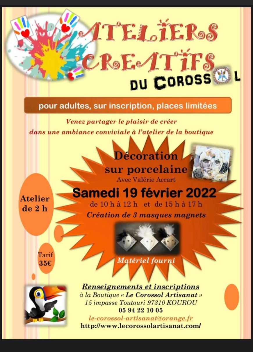 Ateliers créatifs du Corossol