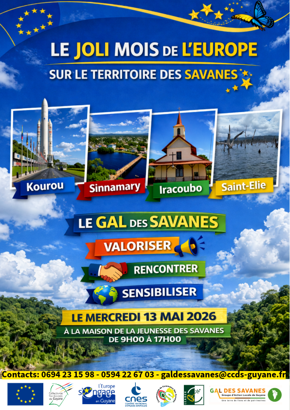 JOLI MOIS DE L&rsquo;EUROPE SUR LE TERRITOIRE DES SAVANES
