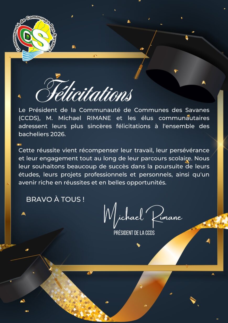 Félicitations